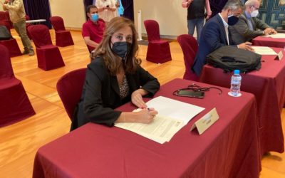 El Ayuntamiento de Luque firma convenio con La Diputación  para la puesta en valor del Camino Mozárabe cordobés a través de Iprodeco