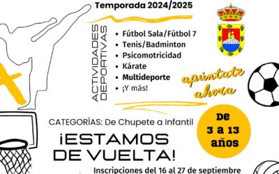 ESCUELAS DEPORTIVAS MUNICIPALES 2024/25